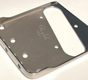 Vintage "Double-Cut" Bridge Plate