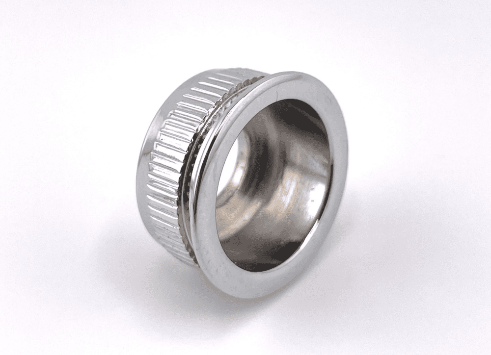 The 'Retro 1950's' Steel Milled Jack Cup Chrome